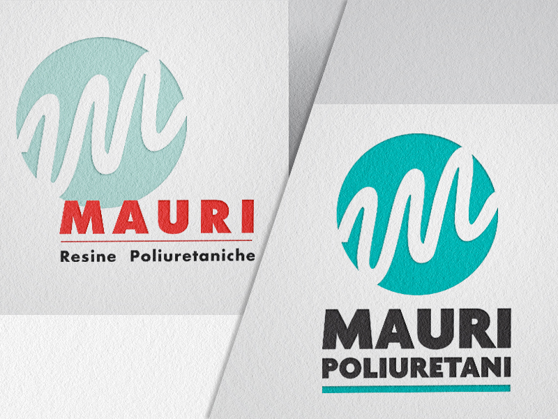 restyling logo mauri poliuretani